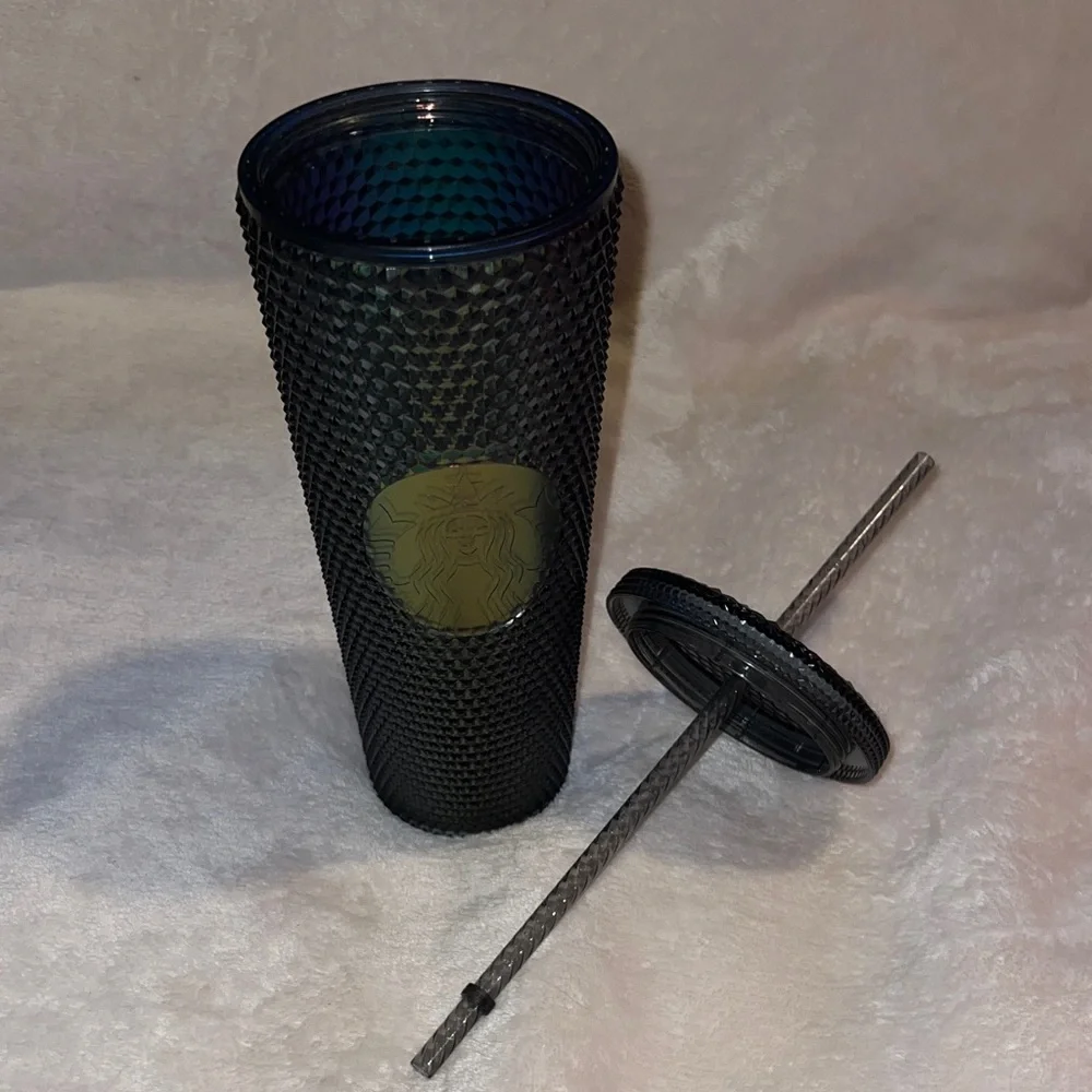 Starbucks Fall 2020 Black Unicorn Iridescent Studded Venti Tumbler